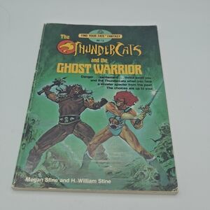 ThunderCats and the Ghost Warrior Vintage Paperback - Green Cover